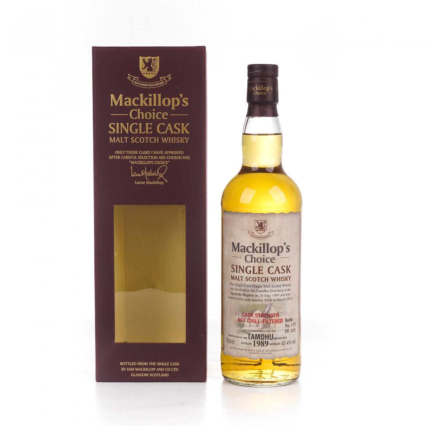 Tamdhu 檀都 1989-2014 Mackillop's Choice