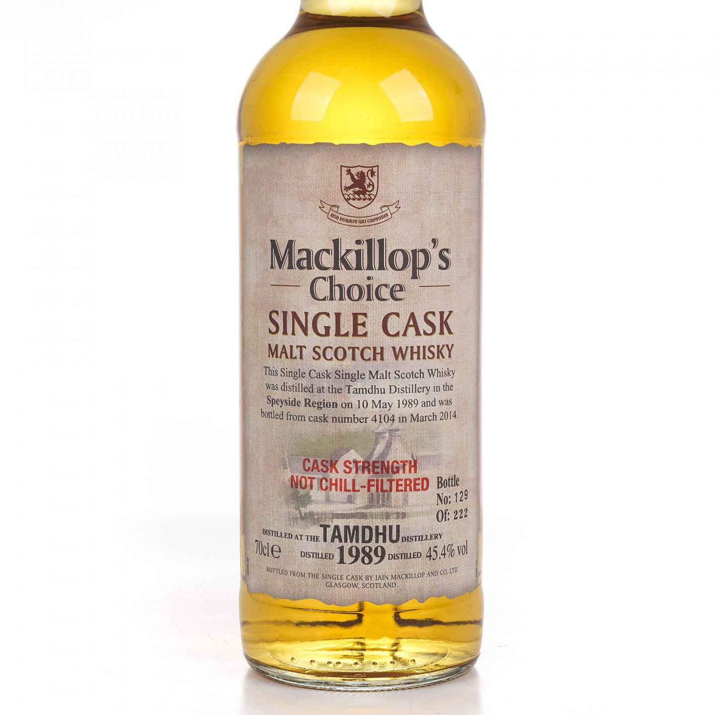 Tamdhu 檀都 1989-2014 Mackillop's Choice
