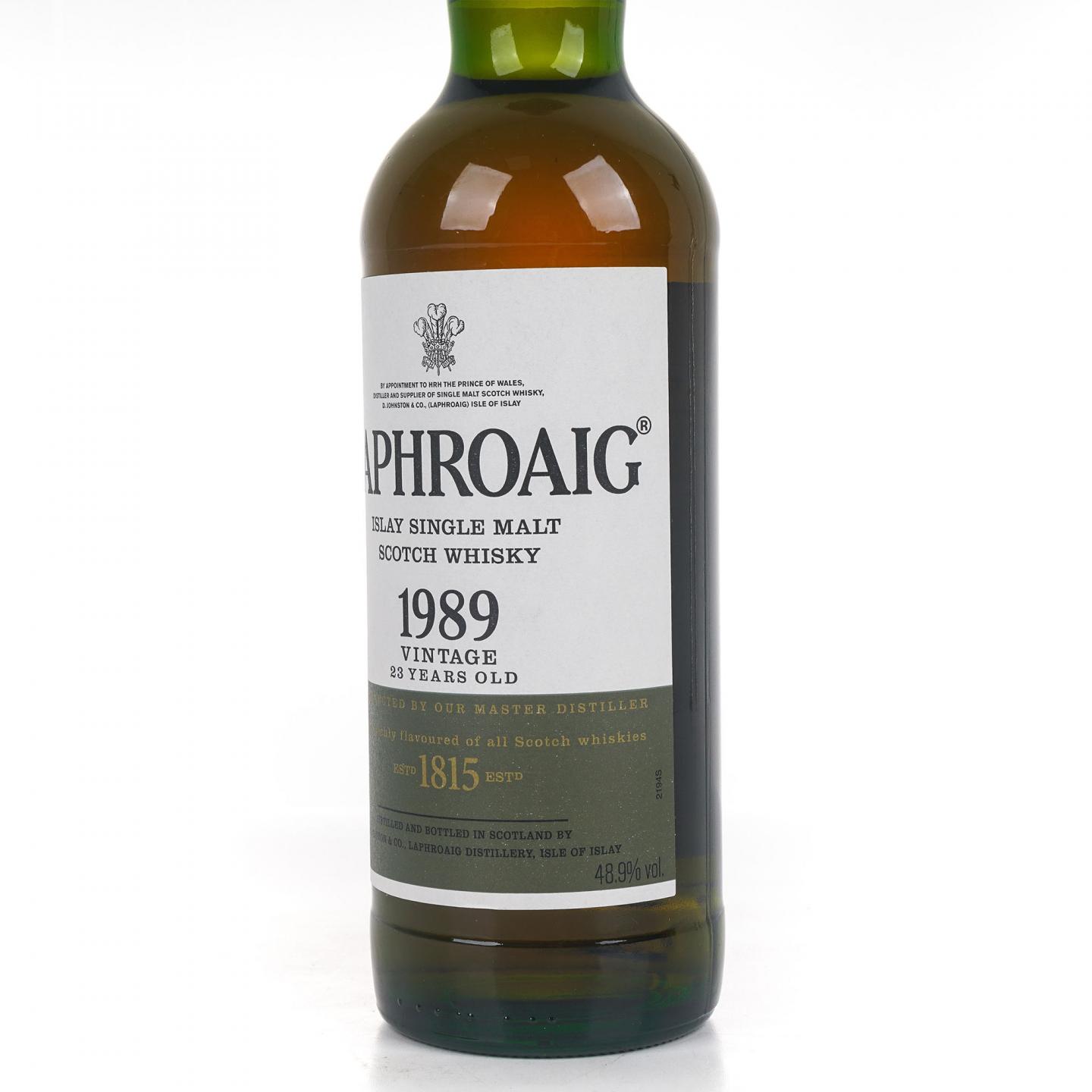 Laphroaig 拉弗格 23年 1989 Vintage