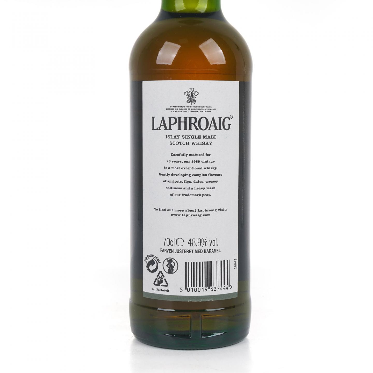 Laphroaig 拉弗格 23年 1989 Vintage