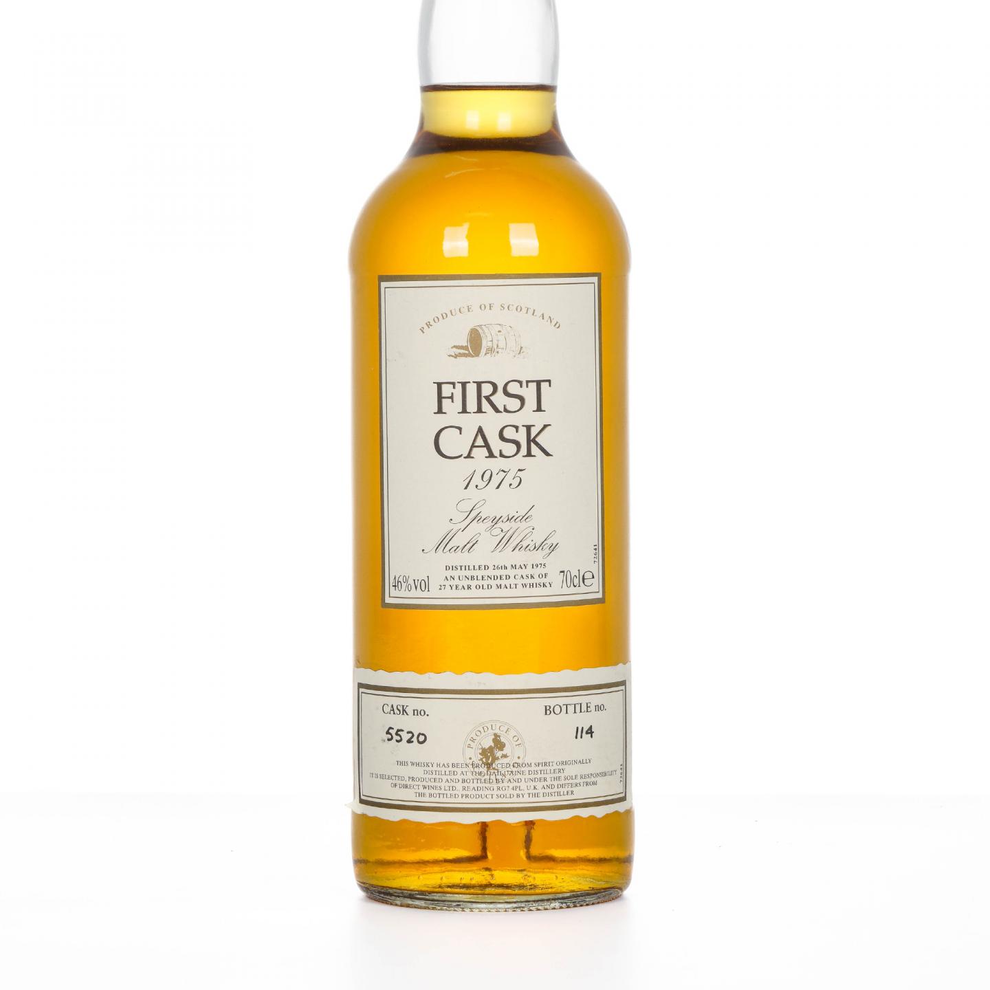Dailuaine 大云 27年 1975 First Cask