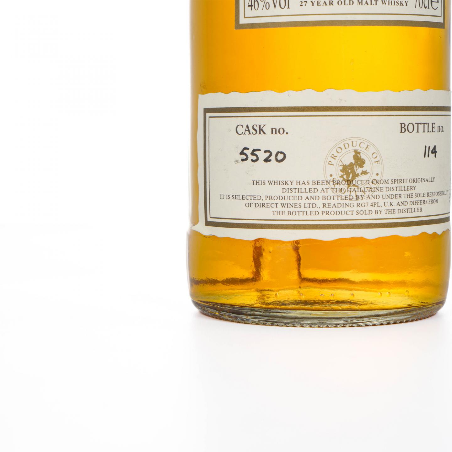 Dailuaine 大云 27年 1975 First Cask