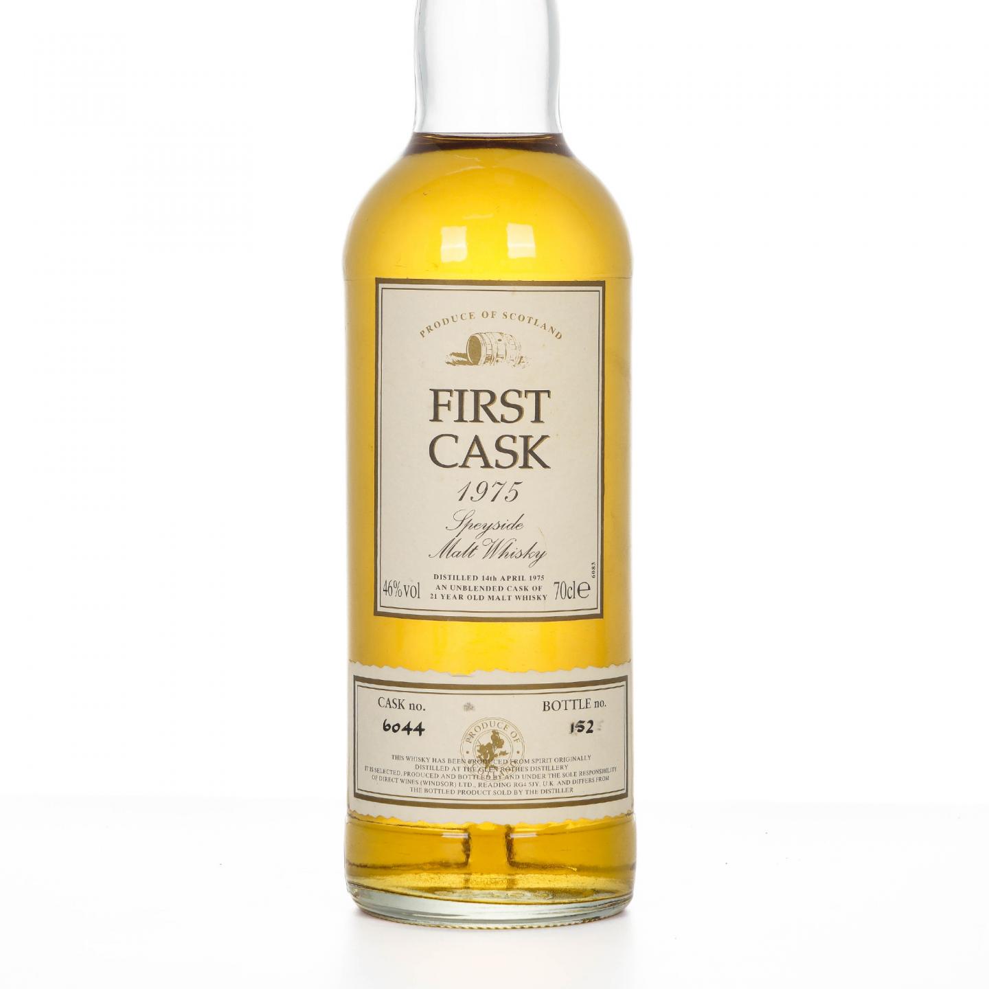 Glenrothes 格兰路思 21年 1975 First Cask