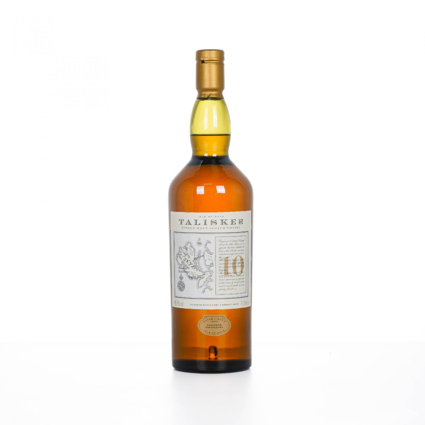 Talisker 泰斯卡 10年 地图标 1000ml