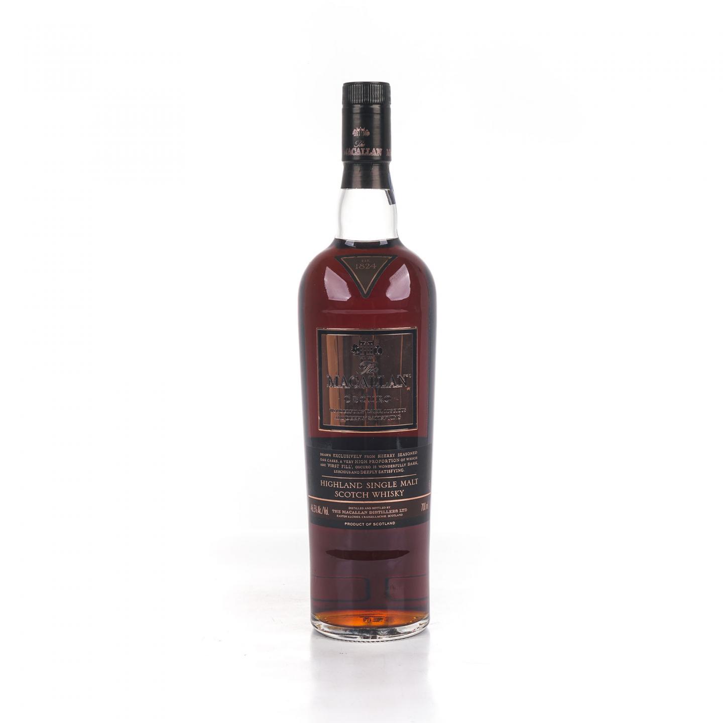 Macallan 麦卡伦 Oscuro 首版 1824系列