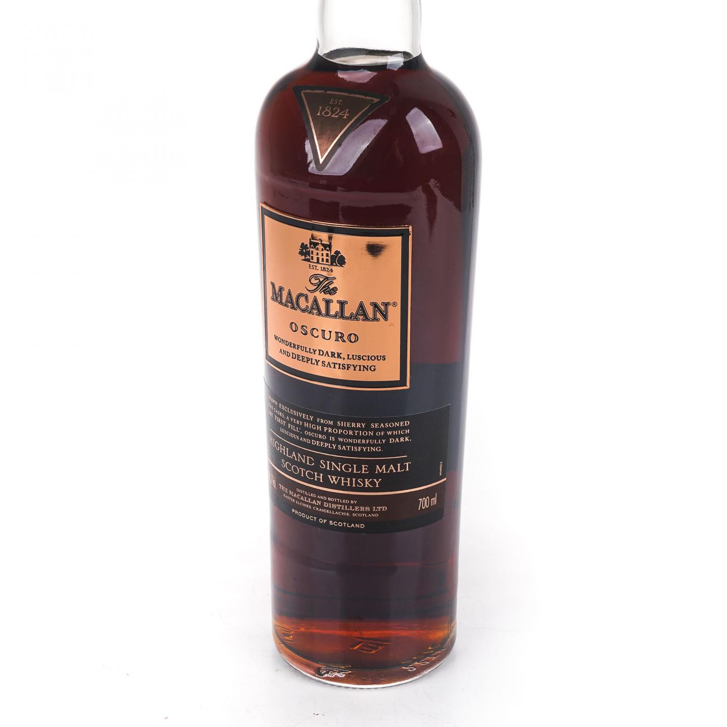 Macallan 麦卡伦 Oscuro 首版 1824系列