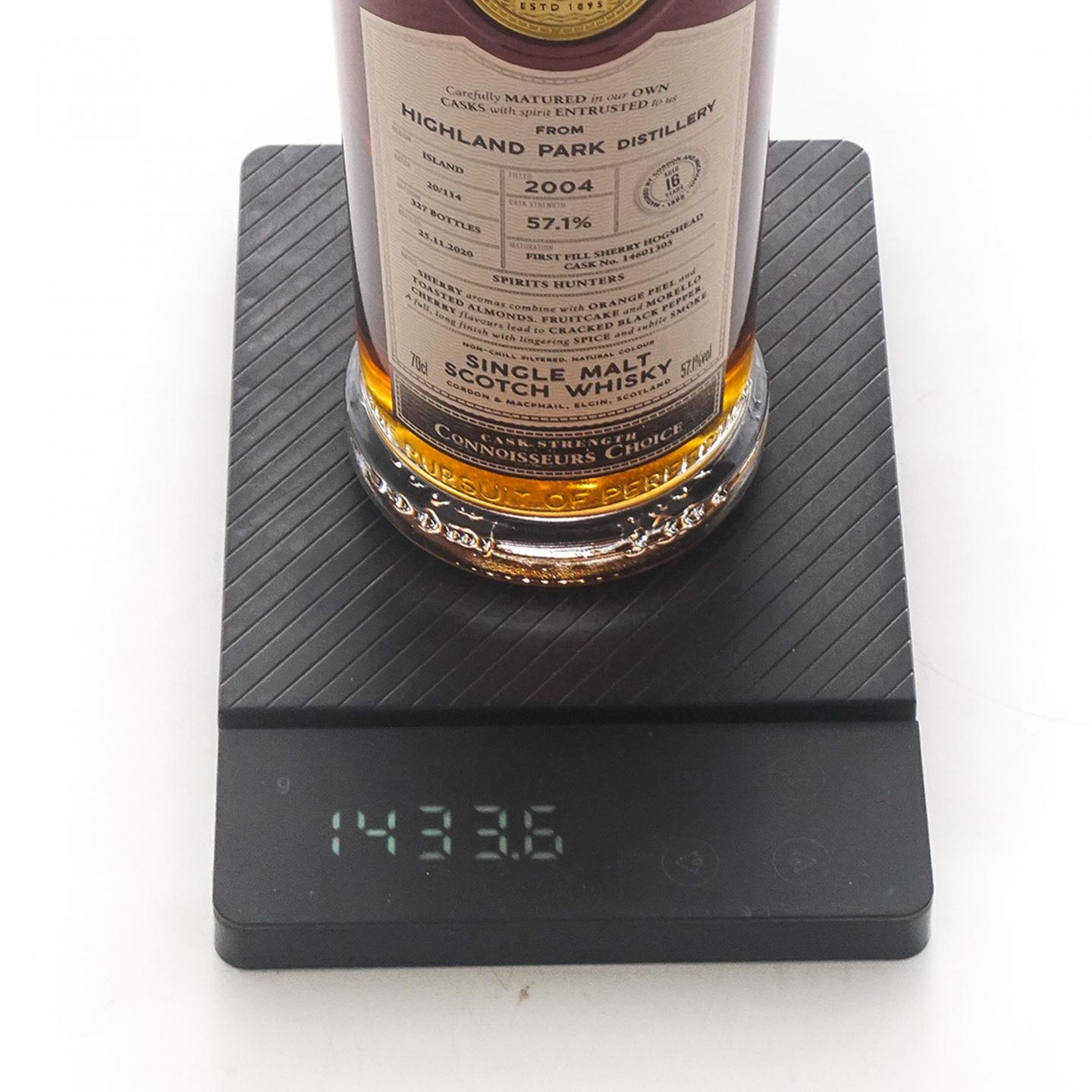 Highland Park 高原骑士 16年 2004-2020 初填雪莉桶 GM