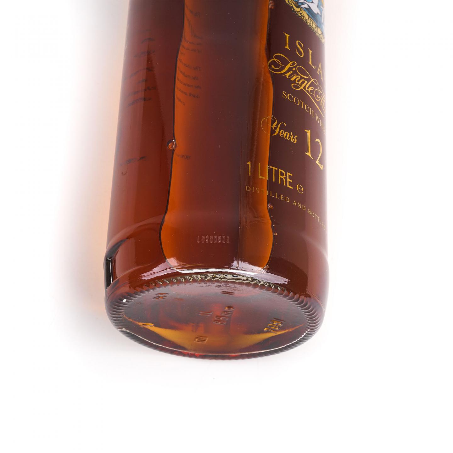 Bowmore 波摩 12年 透明海鸥标 1升装