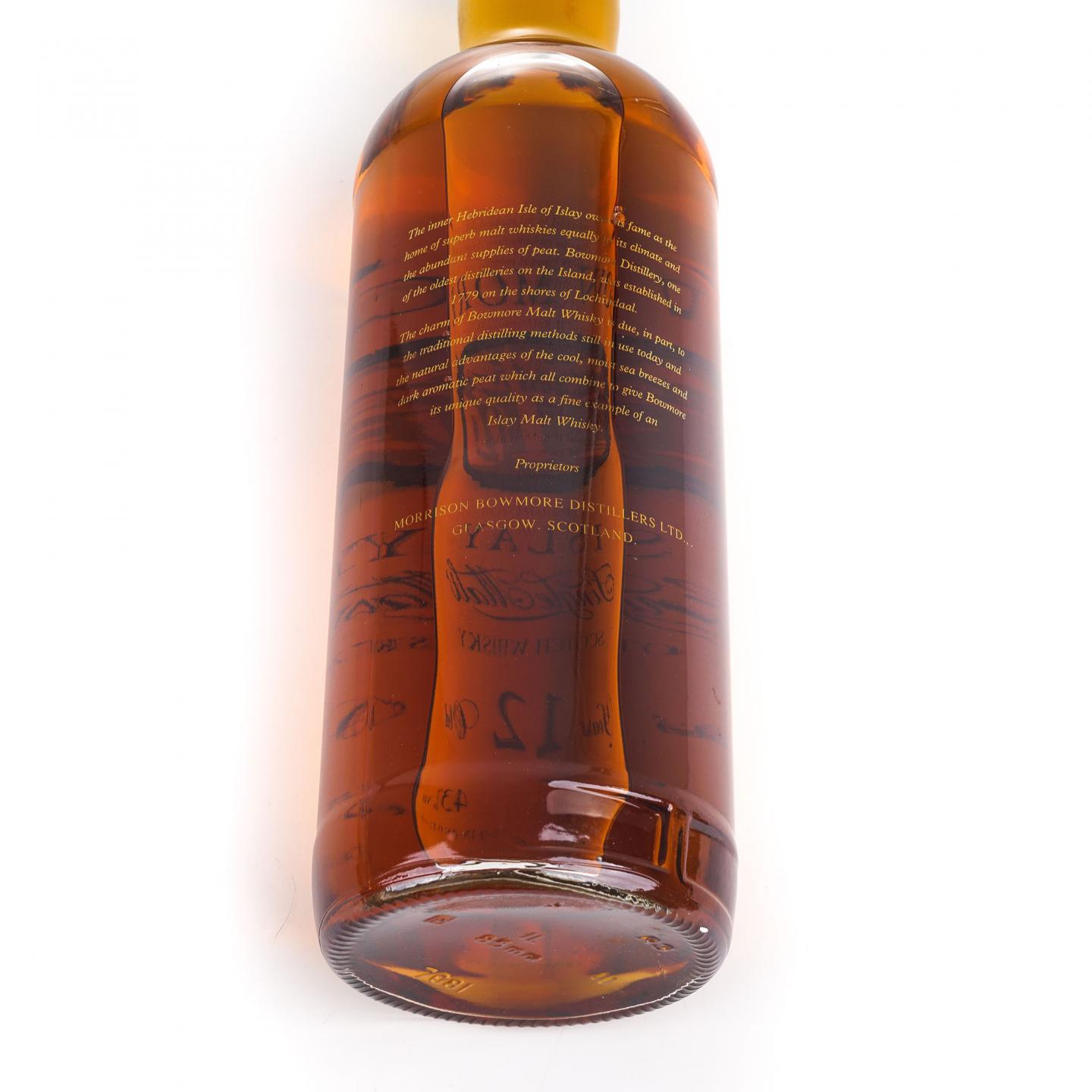 Bowmore 波摩 12年 透明海鸥标 1升装