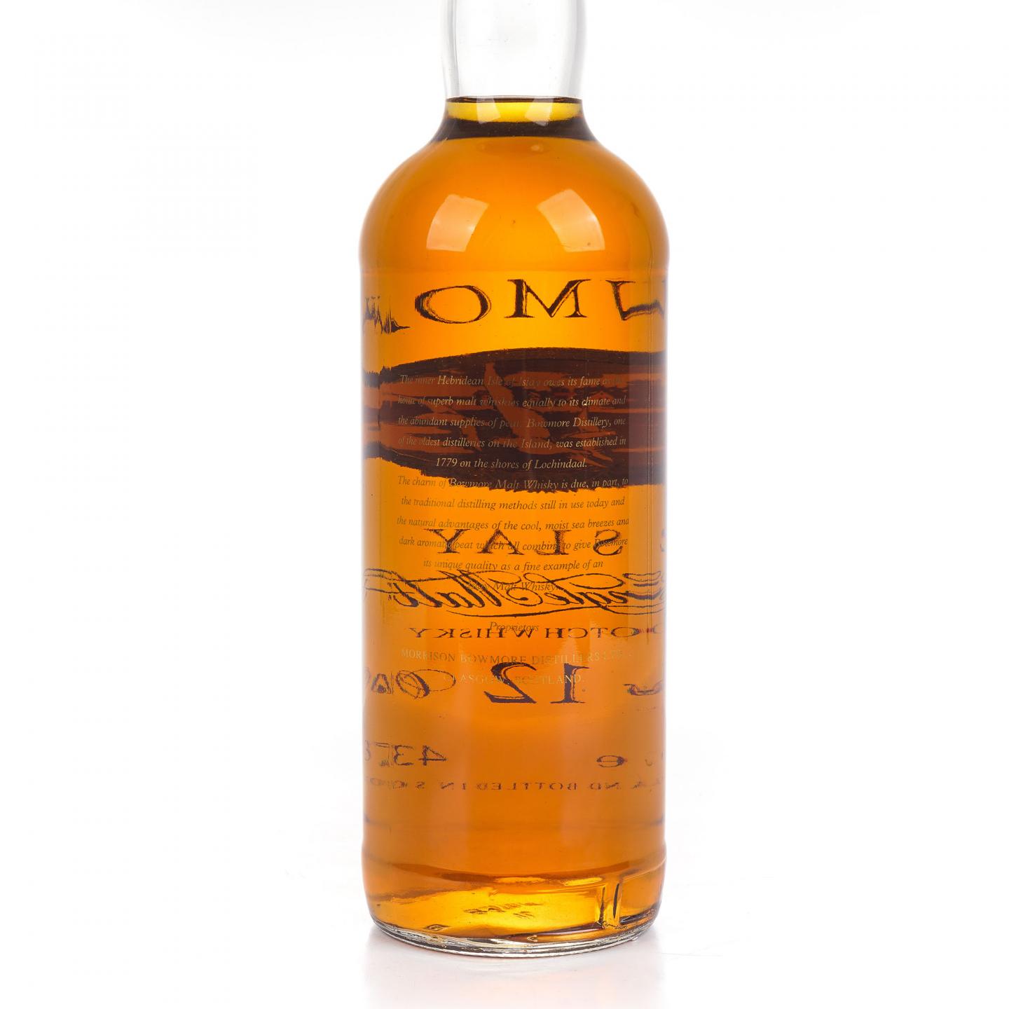 Bowmore 波摩 12年 透明海鸥标 1升装