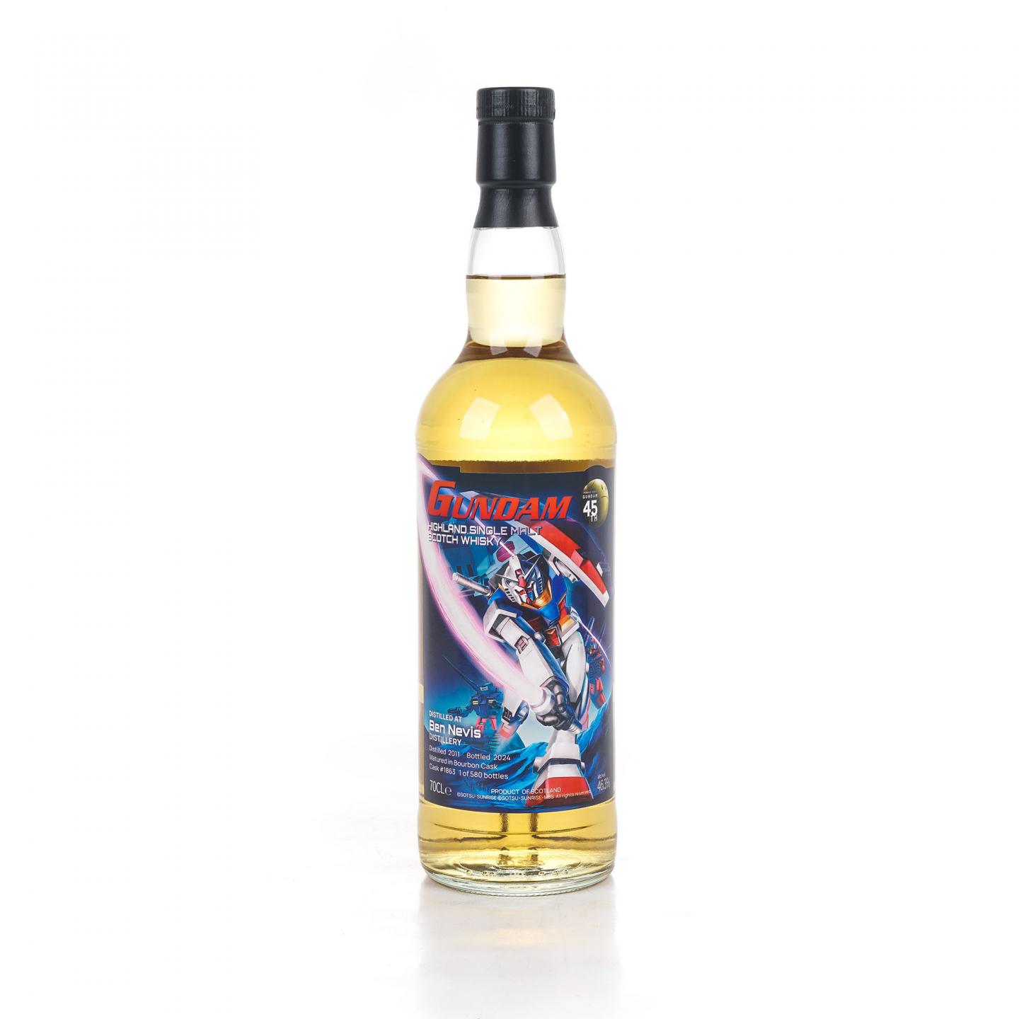 Ben Nevis 本尼维斯 2011-2024 波本桶#1863 高达45周年纪念