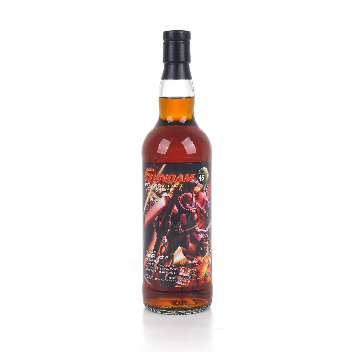 Glenallachie 格兰纳里奇 15年 2009-2024 初填雪莉桶 高达45周年