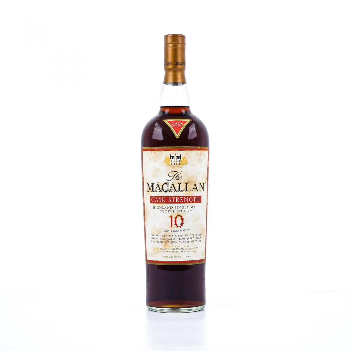 Macallan 麦卡伦 10年 桶强 1000ml 59.3%vol.