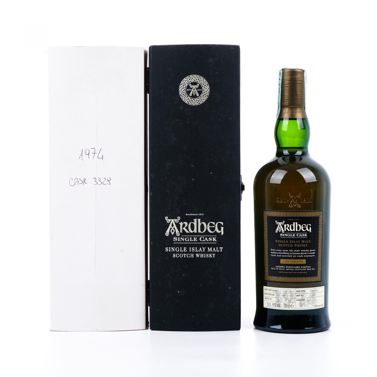 Ardbeg 阿贝 1974-2006 波本单桶#3328