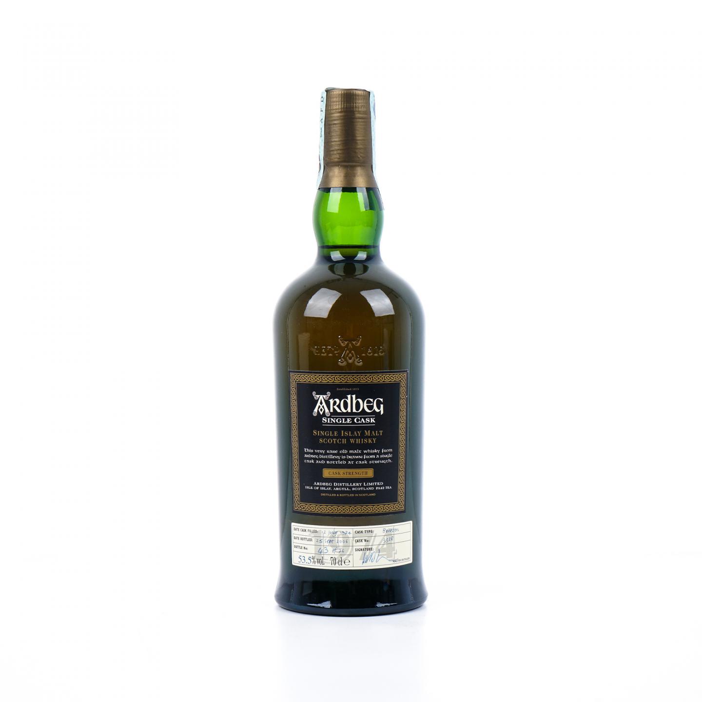 Ardbeg 阿贝 1974-2006 波本单桶#3328