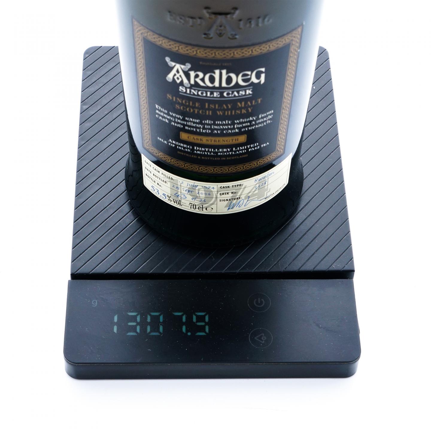 Ardbeg 阿贝 1974-2006 波本单桶#3328