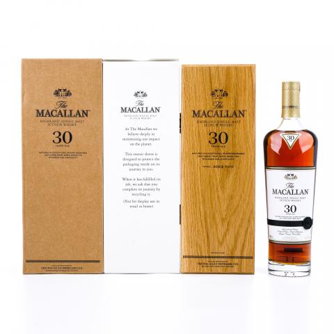 【附X光图】Macallan 麦卡伦 30年 2023 雪莉桶 黑腰带 木盒