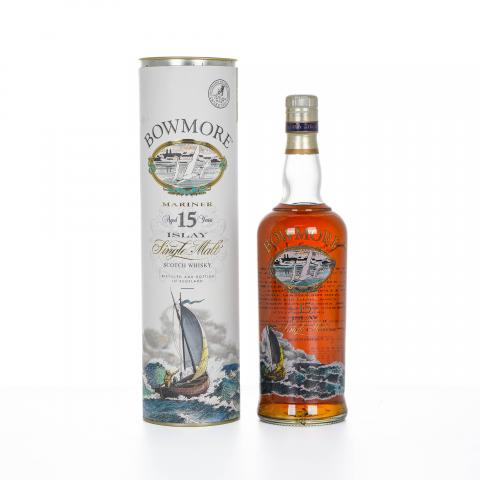 Bowmore 波摩 15年 Mariner 透明海鸥标 750ml