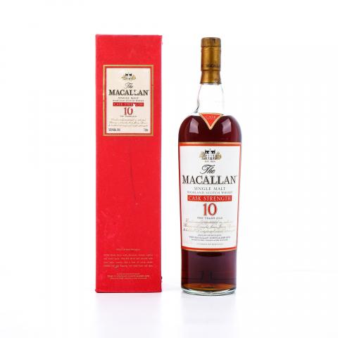 Macallan 麦卡伦 10年 桶强 1L 58.6%vol.
