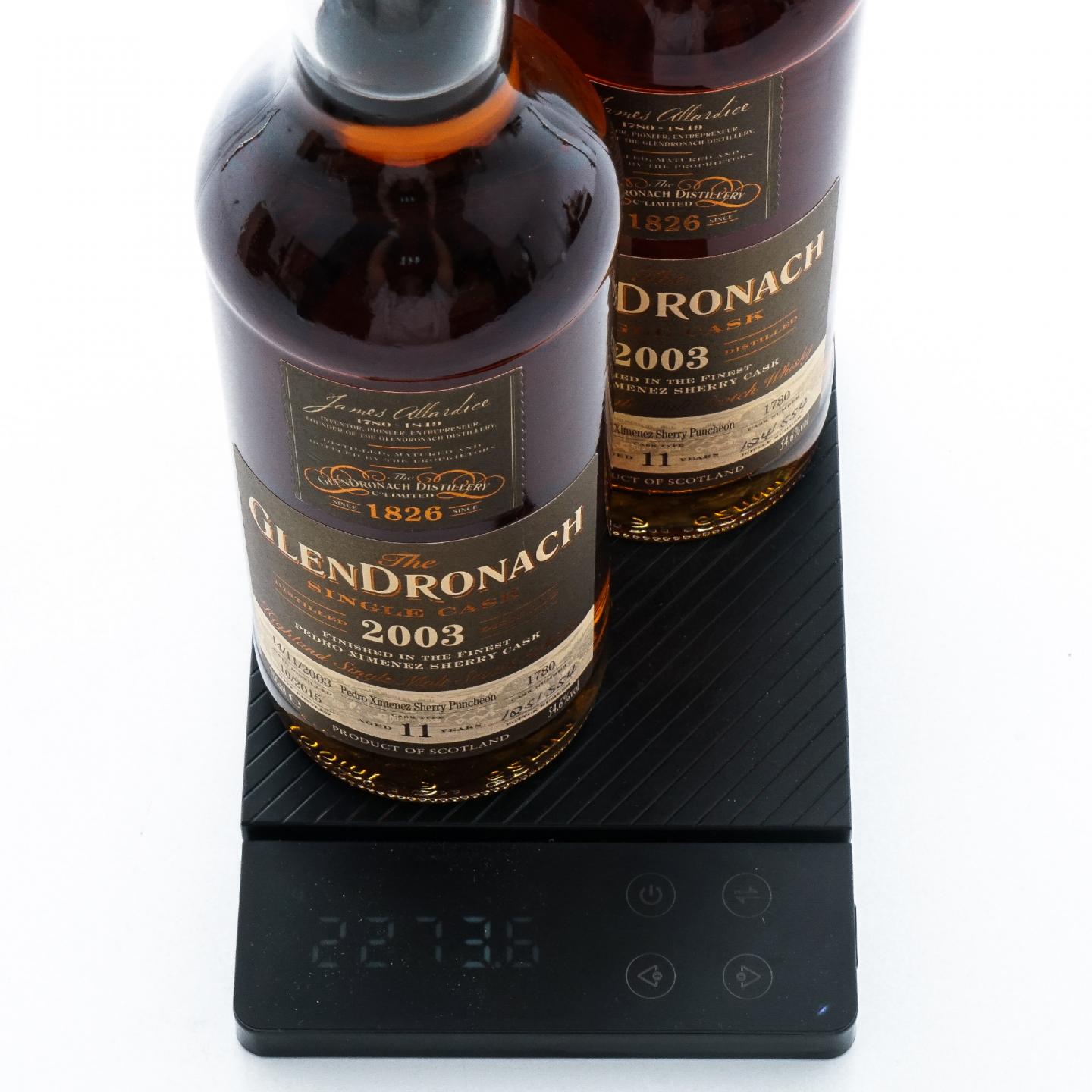 Glendronach 格兰多纳 11年 2003-2015 单桶#1780 2支组