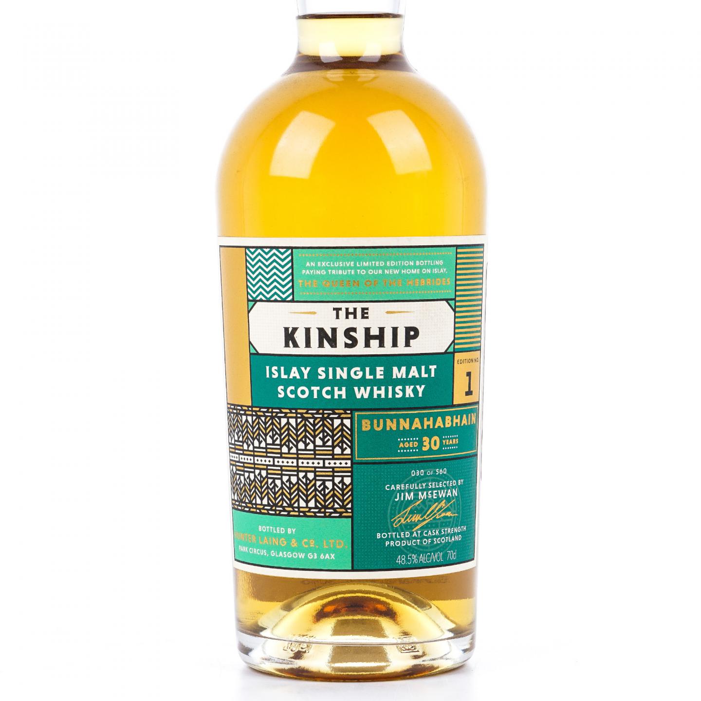 Bunnahabhain 布纳哈本 30年 2019 HL Kinship