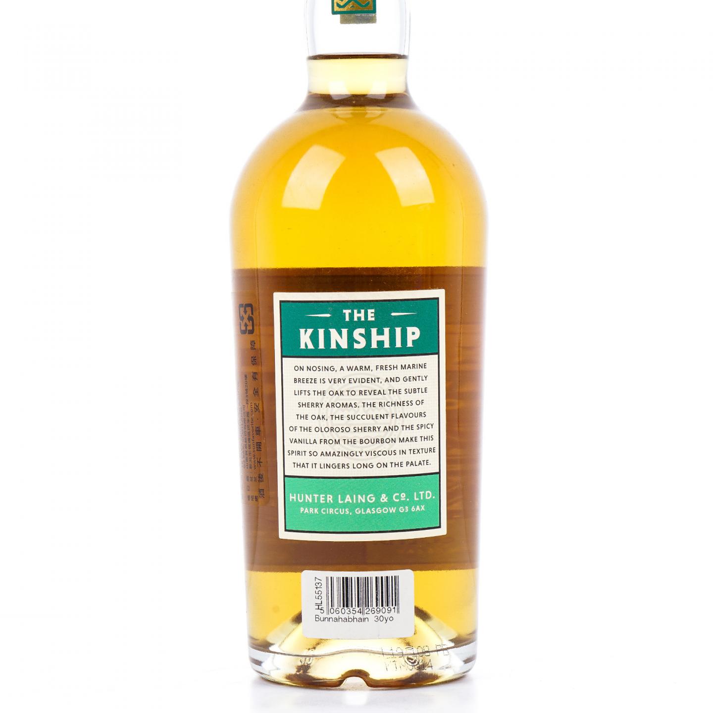 Bunnahabhain 布纳哈本 30年 2019 HL Kinship