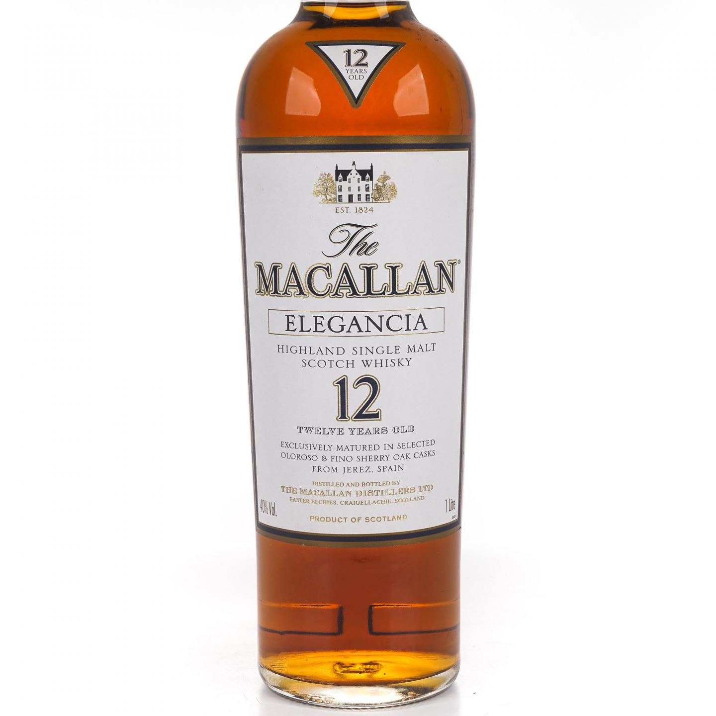 Macallan 麦卡伦 12年 Elegancia 1升装
