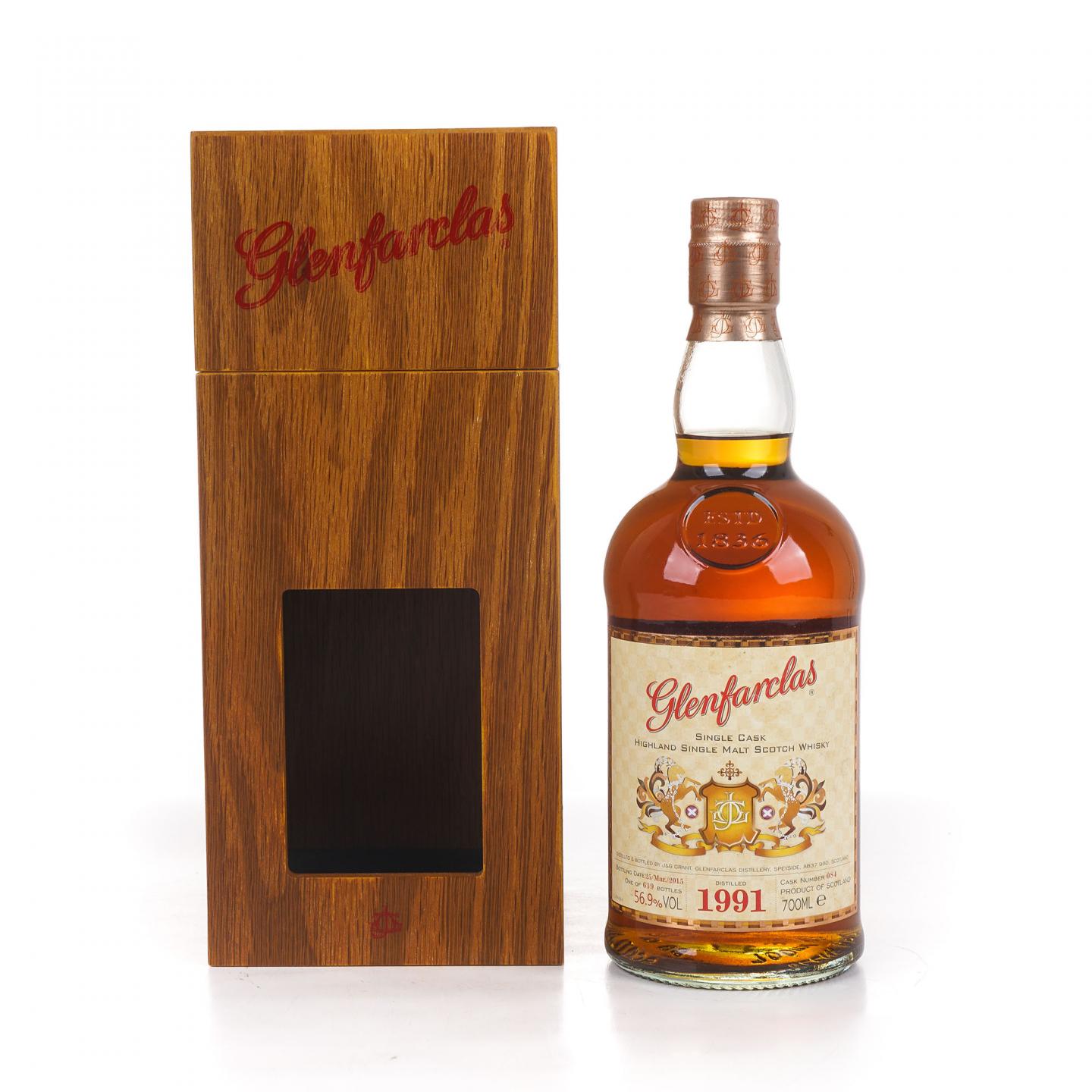 Glenfarclas 格兰花格 1991-2015 单桶#084 700ml