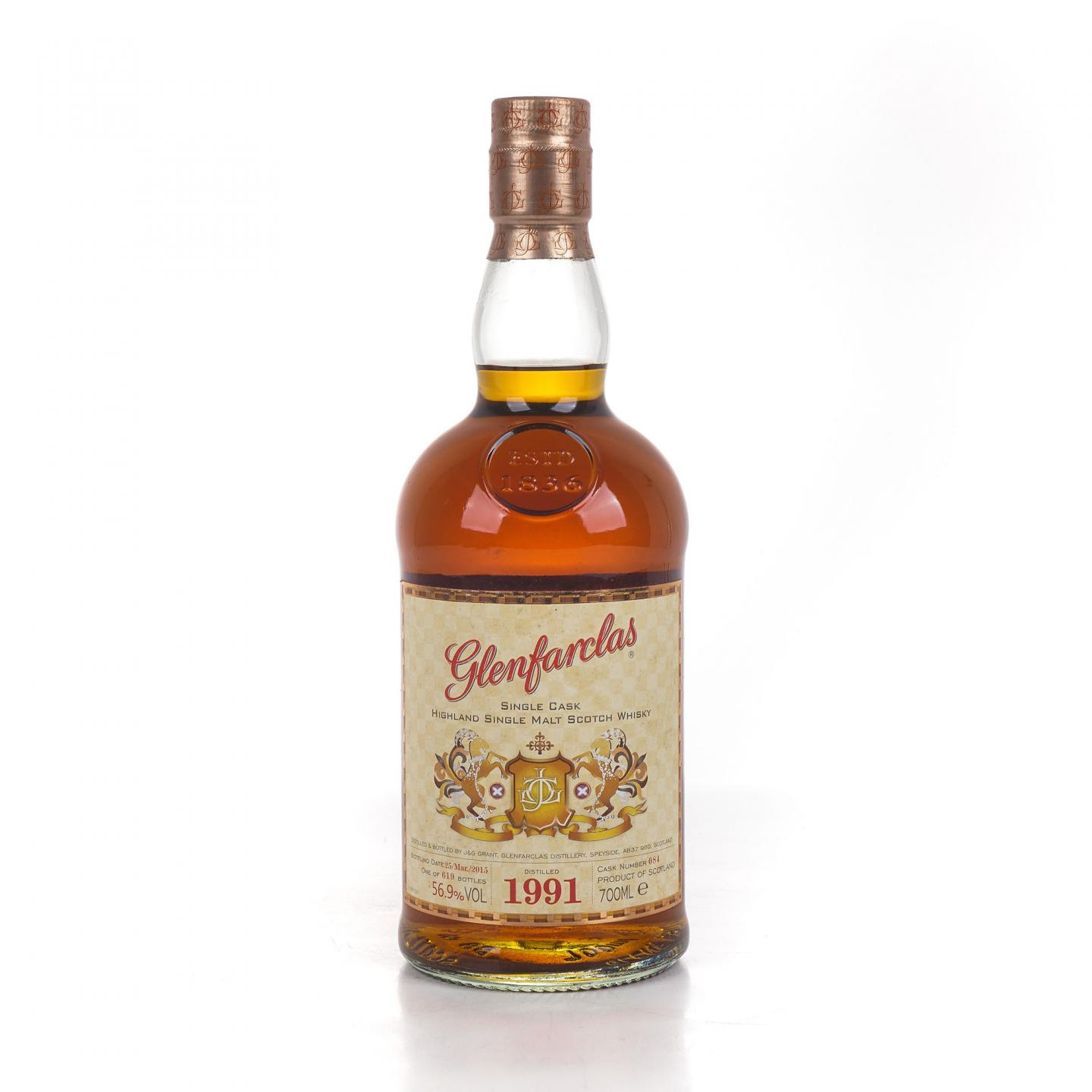 Glenfarclas 格兰花格 1991-2015 单桶#084 700ml