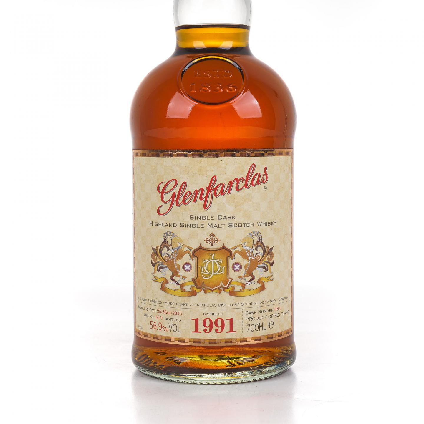 Glenfarclas 格兰花格 1991-2015 单桶#084 700ml