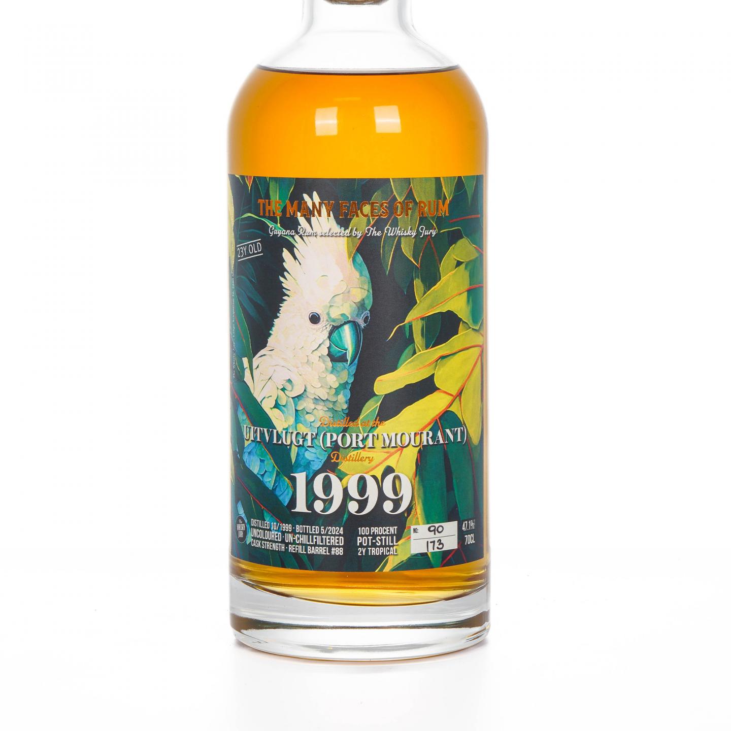 Uitvlugt 23年 1999-2024 圭亚那朗姆酒 TWJ