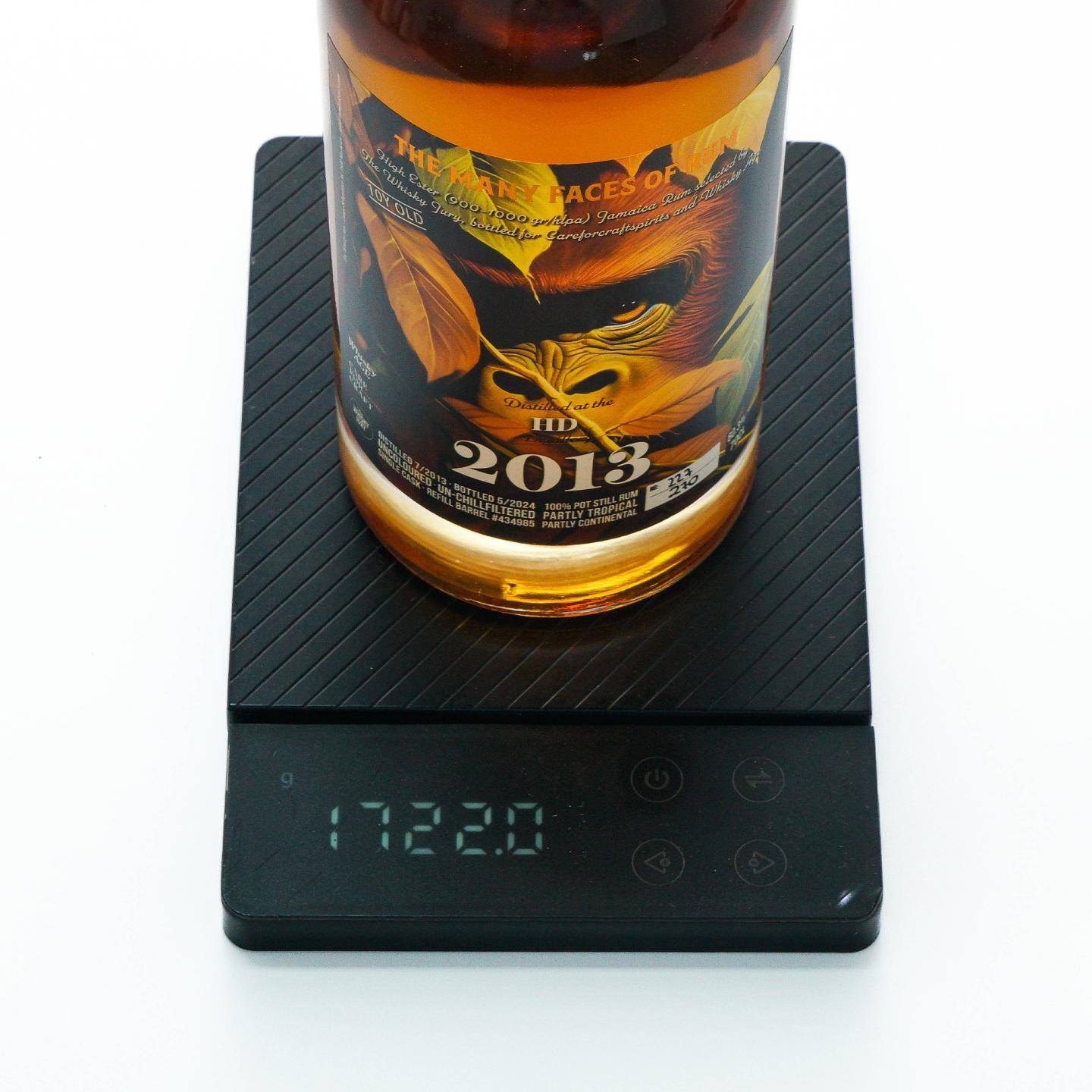 HD 10年 2013-2024 牙买加朗姆酒 TWJ