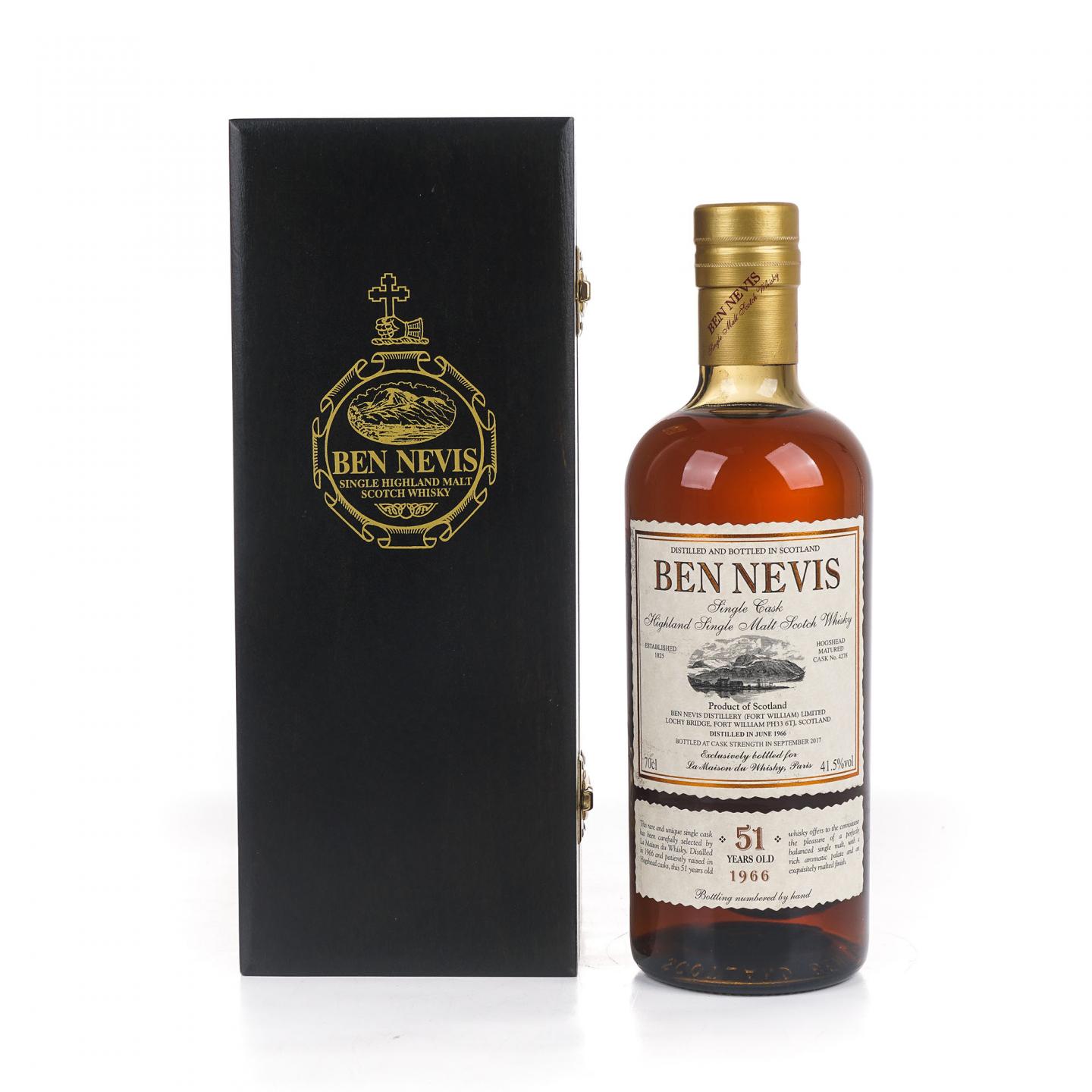 Ben Nevis 本尼维斯 51年 1966-2017 单桶#4278
