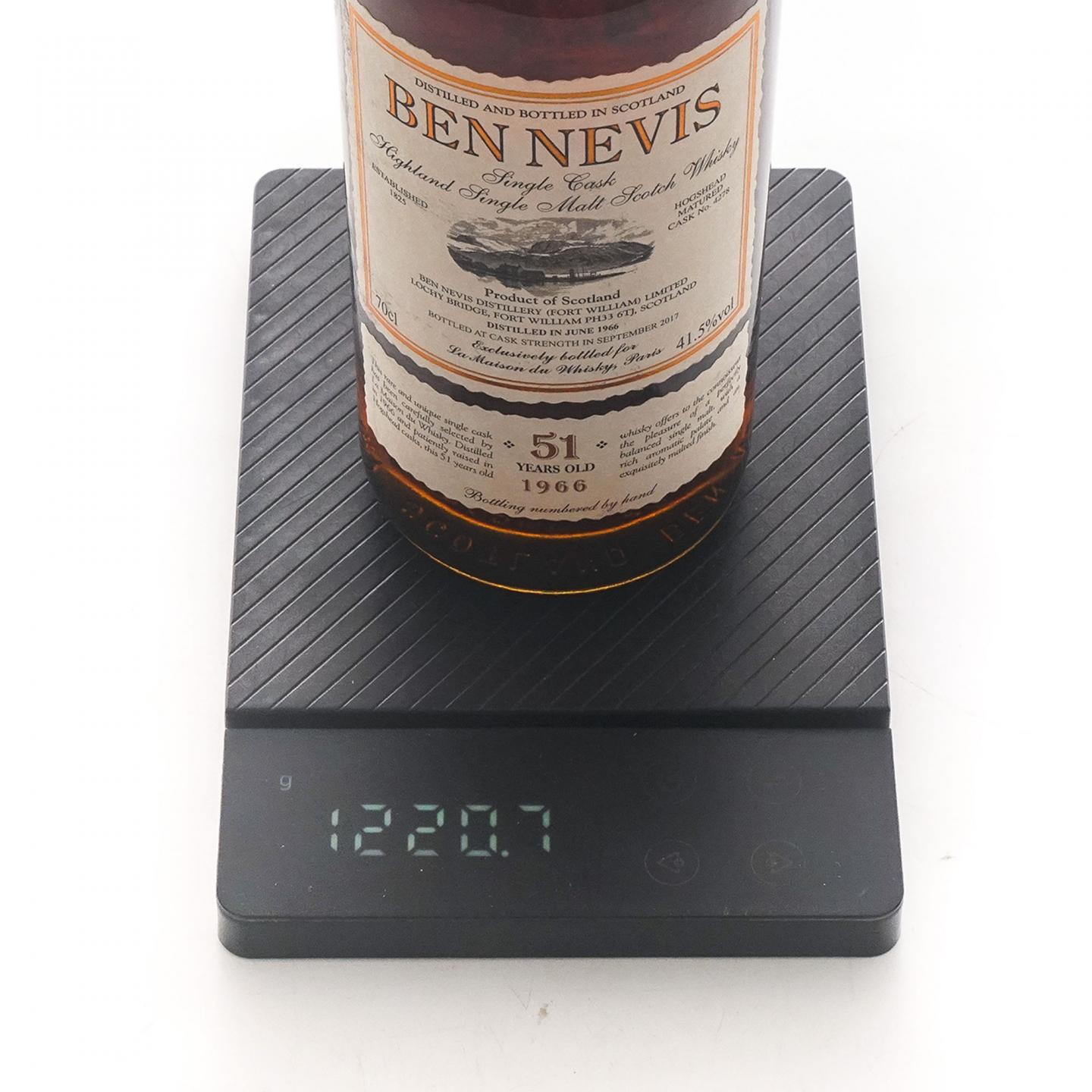 Ben Nevis 本尼维斯 51年 1966-2017 单桶#4278