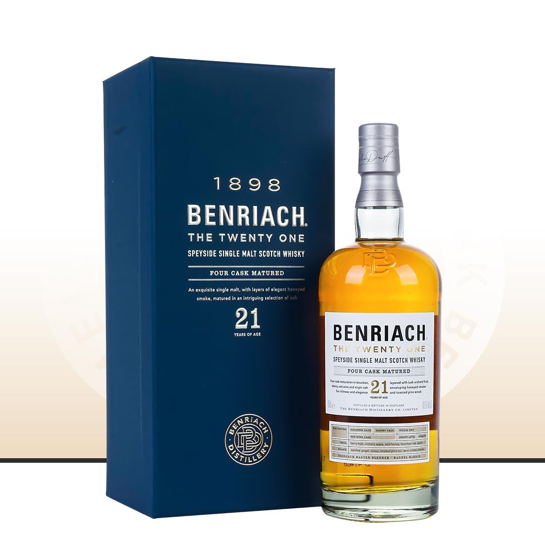 【完美平衡】Benriach 本利亚克21年单一麦芽威士忌