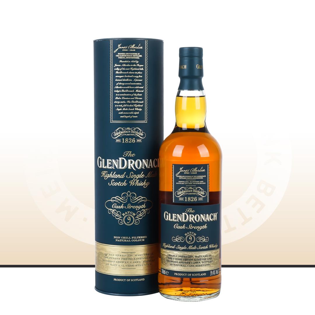【第9批次】Glendronach 格兰多纳高地单一麦芽威士忌桶强系列第九批
