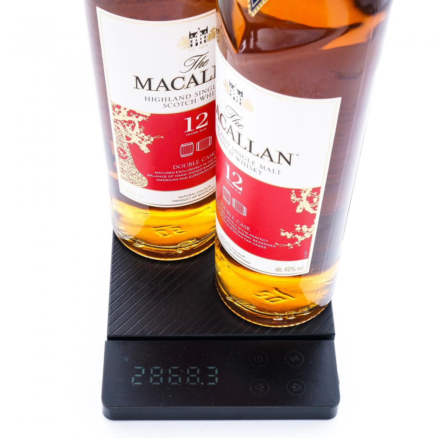 【附X光图】Macallan 麦卡伦 12年 蓝钻Double Cask 中国2019猪年版 2瓶组