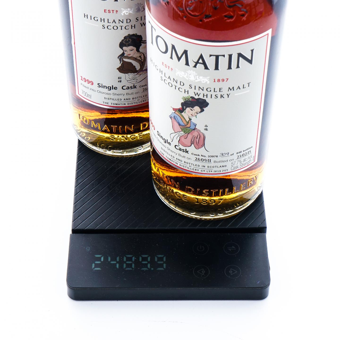 Tomatin 汤马丁 1999四大美人 单桶 4支组