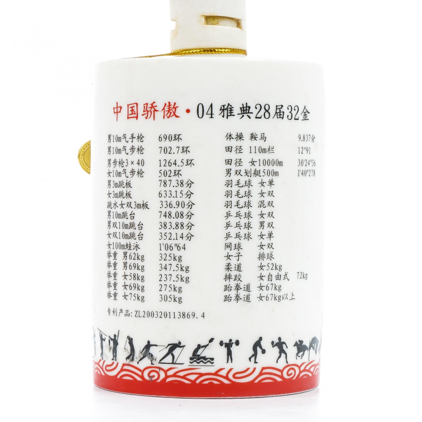 四川腾龙·润在酒 中国骄傲·04雅典28届32金纪念