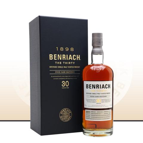 【四桶混酿】Benriach 本利亚克30年单一麦芽威士忌