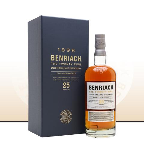 【浓郁焦糖】Benriach 本利亚克25年单一麦芽威士忌