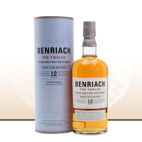 【绵长尾韵】Benriach 本利亚克12年单一麦芽威士忌
