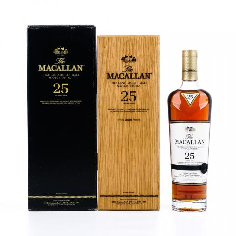 【附X光图】Macallan 麦卡伦 25年 2018 黑腰带 雪莉桶