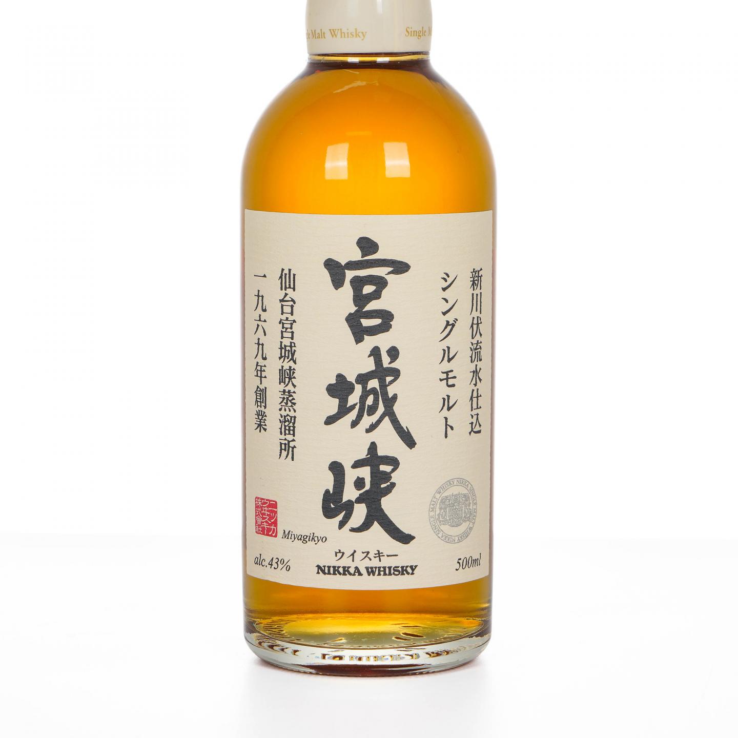 宫城峡 双狮标 白头 500ML