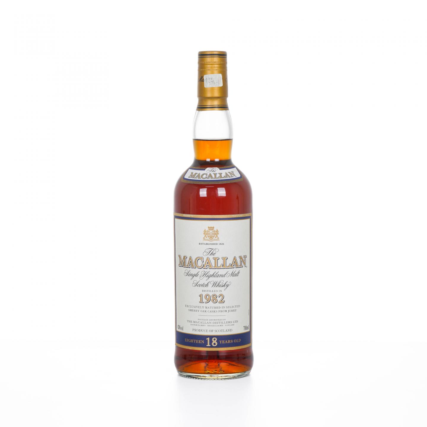 Macallan 麦卡伦 18年 1982 雪莉桶