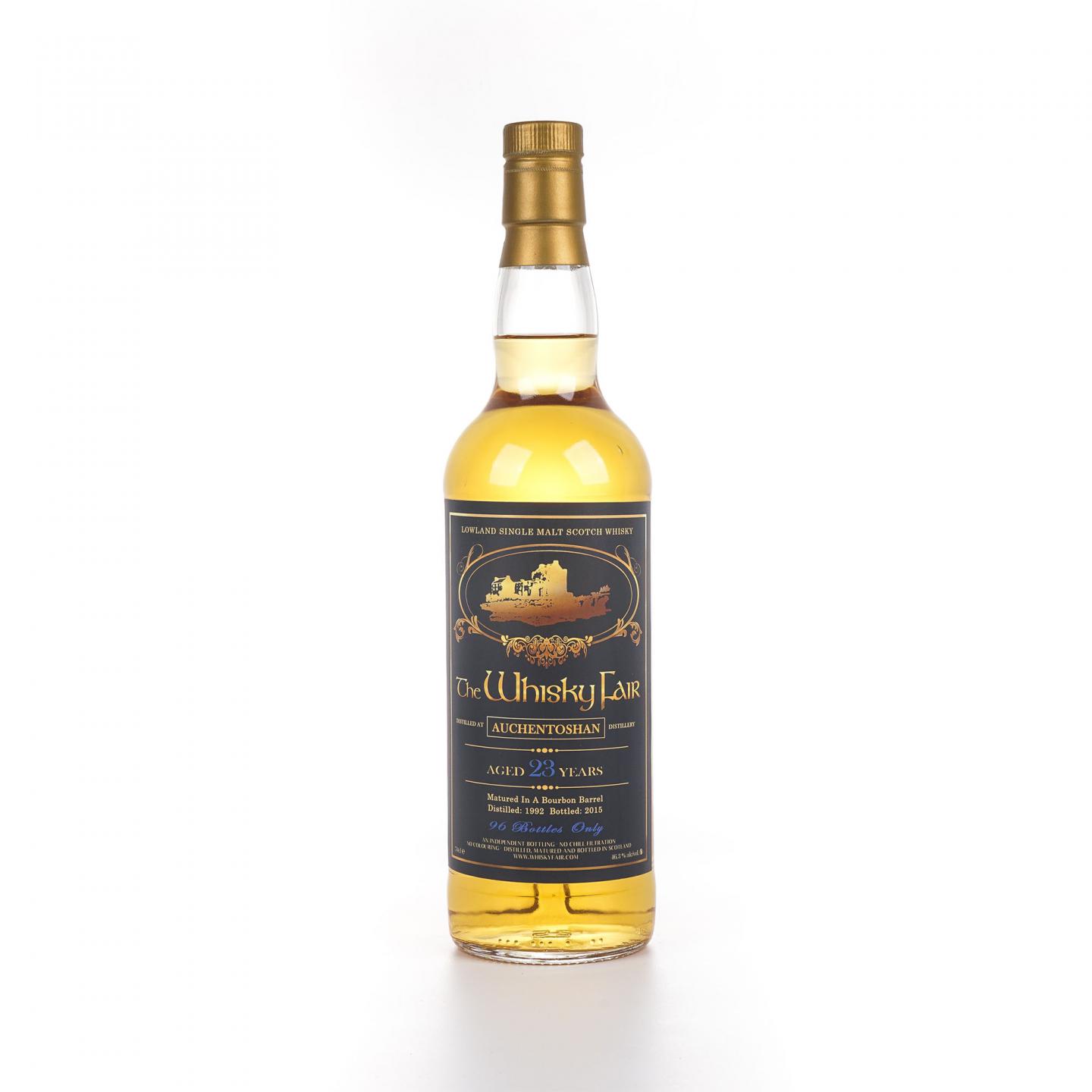 Auchentoshan 欧肯特轩 23年 1992-2015 The Whisky Fair