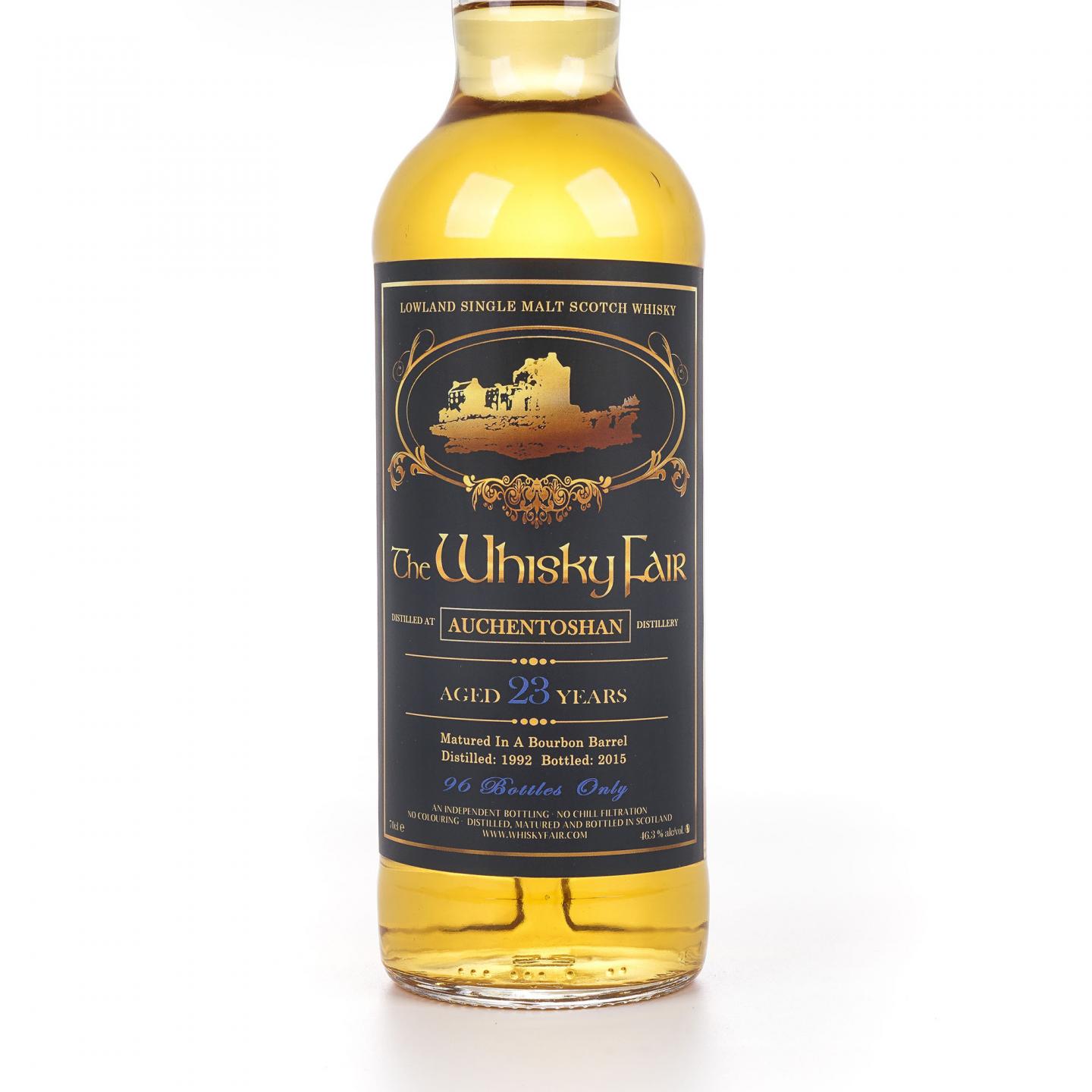 Auchentoshan 欧肯特轩 23年 1992-2015 The Whisky Fair