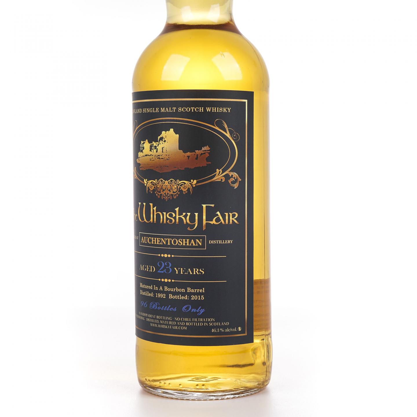 Auchentoshan 欧肯特轩 23年 1992-2015 The Whisky Fair