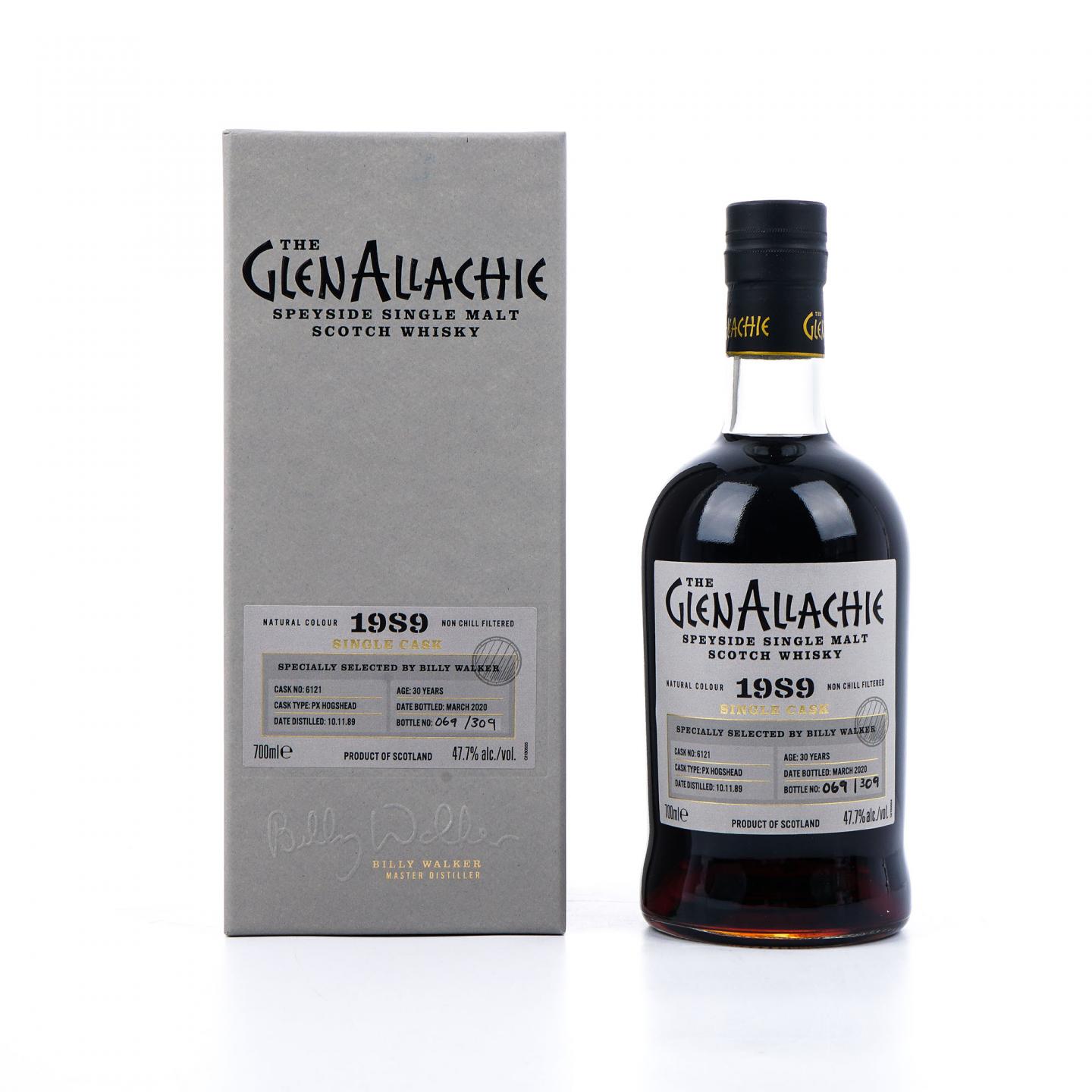 Glenallachie 格兰纳里奇 30年 1989-2020 雪莉单桶#6121 700ML