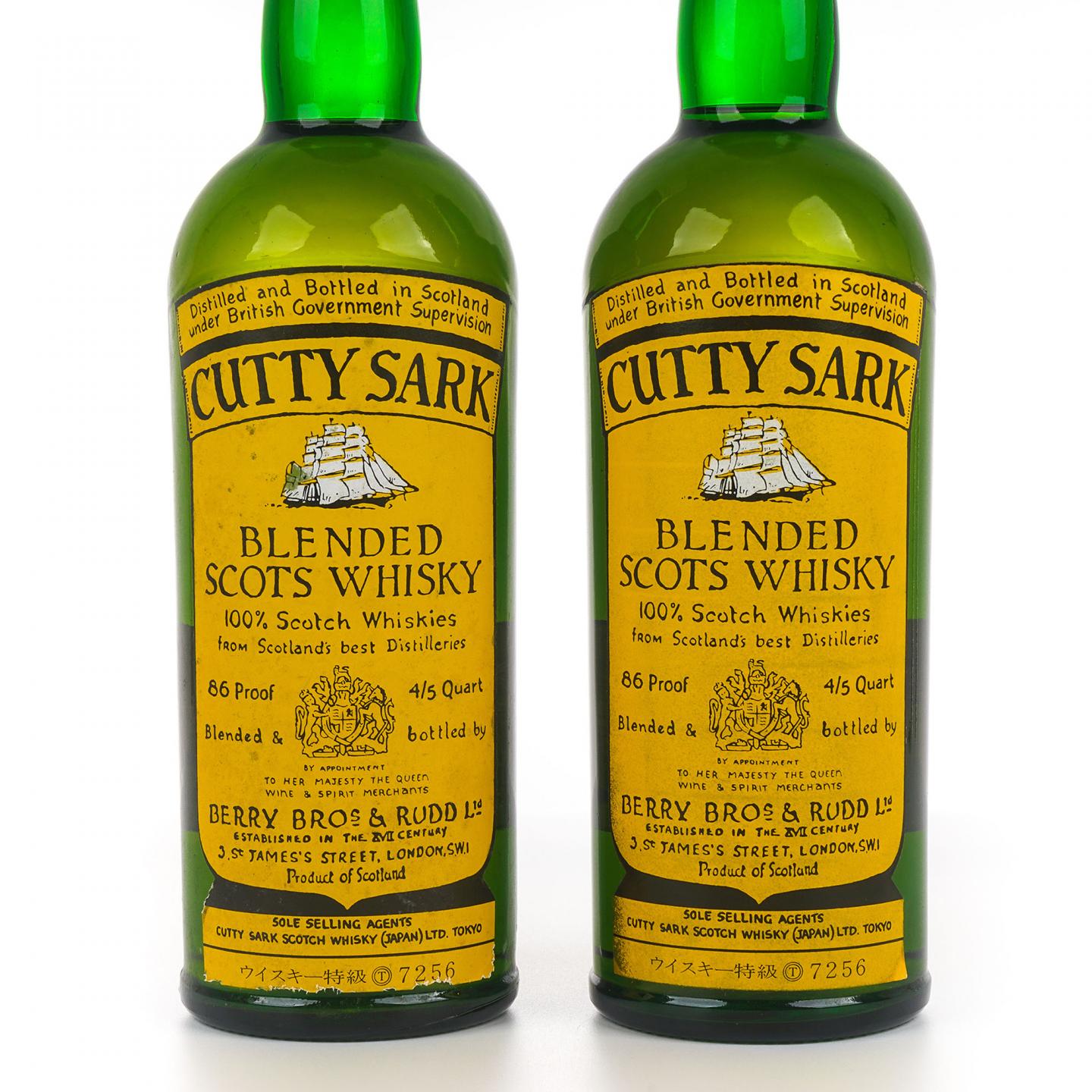 Cutty Sark 顺风 调和 特级威士忌 BBR 760ml*2